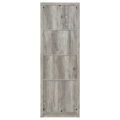 Burke Grey Driftwood Media Tower - Ornate Home