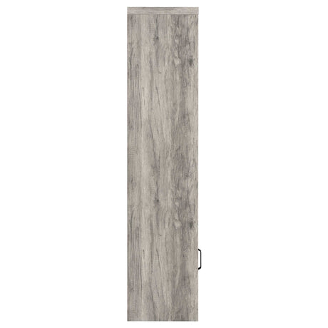 Burke Grey Driftwood Media Tower - Ornate Home