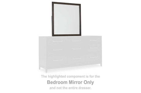 Burkhaus Brown Bedroom Mirror - Ornate Home