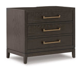 Burkhaus Brown Nightstand - Ornate Home