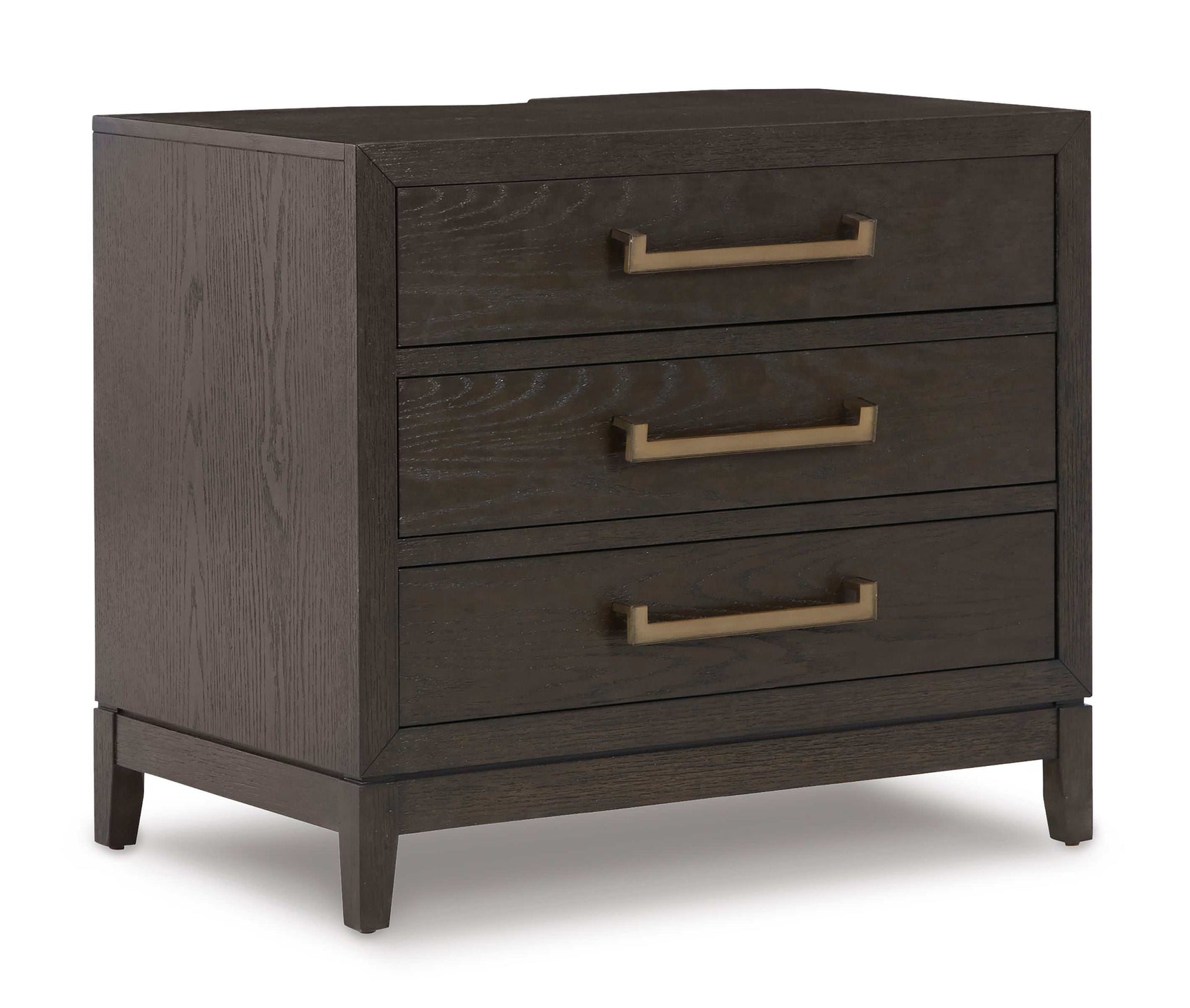 Burkhaus Brown Nightstand - Ornate Home