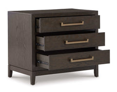 Burkhaus Brown Nightstand - Ornate Home