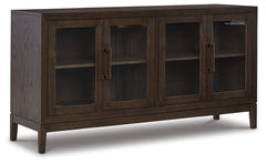 Burkhaus Dark Brown Dining Server - Ornate Home