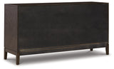 Burkhaus Dark Brown Dining Server - Ornate Home