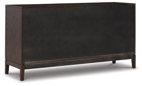 Burkhaus Dark Brown Dining Server - Ornate Home