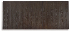 Burkhaus Dark Brown Dining Table w/ Extension - Ornate Home