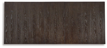 Burkhaus Dark Brown Dining Table w/ Extension - Ornate Home
