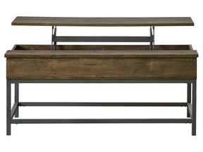 Byers Brown Oak / Sandy Black Lift Top Coffee Table - Ornate Home