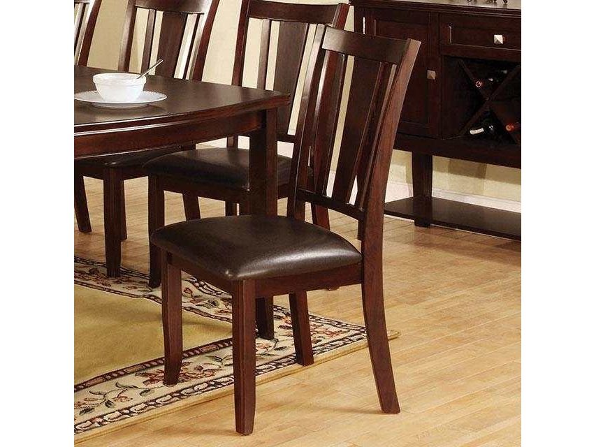 Edgewood I Espresso Side Chair (Set of 2) - Ornate Home