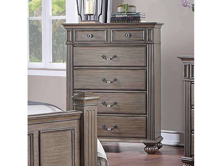 Syracuse Gray Chest - Ornate Home