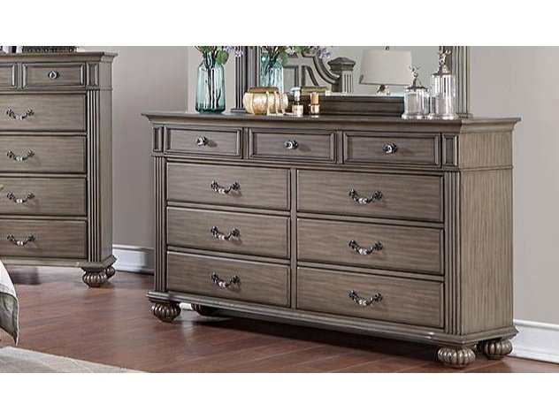 Syracuse Gray Dresser - Ornate Home