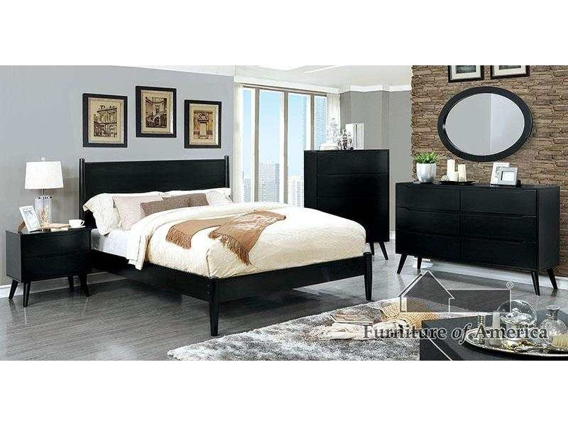 Lennart Black 4 Pc. Queen Bedroom Set