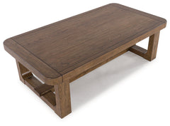 Cabalynn Light Brown Coffee Table - Ornate Home