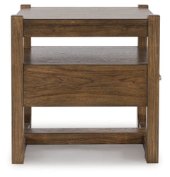 Cabalynn Light Brown End Table - Ornate Home