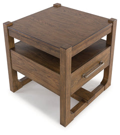 Cabalynn Light Brown End Table - Ornate Home