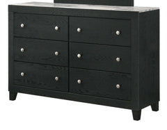 Cadence Black Dresser & Mirror - Ornate Home