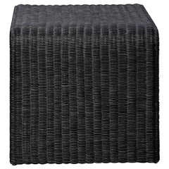 Cahya Black End Table - Ornate Home