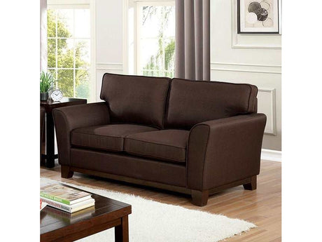 Caldicot Brown Loveseat - Ornate Home