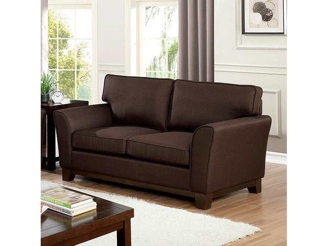 Caldicot Brown Loveseat - Ornate Home