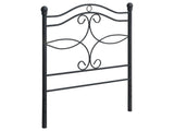Callie Matte Black Twin Headboard - Ornate Home