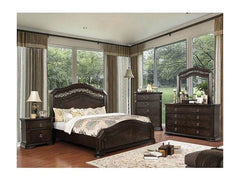 Calliope Espresso Nightstand - Ornate Home