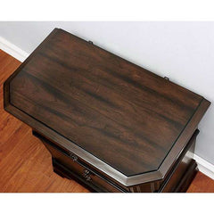 Calliope Espresso Nightstand - Ornate Home
