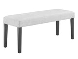 Camelia Dove Gray Dining Bench - Ornate Home