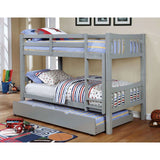 Cameron Gray Full/Full Bunk Bed - Ornate Home
