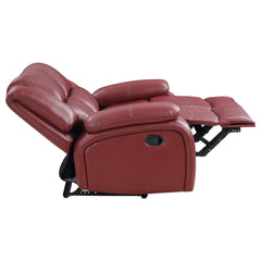 Camila Red Motion Loveseat - Ornate Home