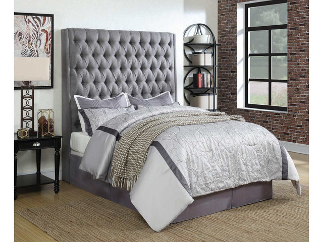 Camille Grey California King Bed - Ornate Home