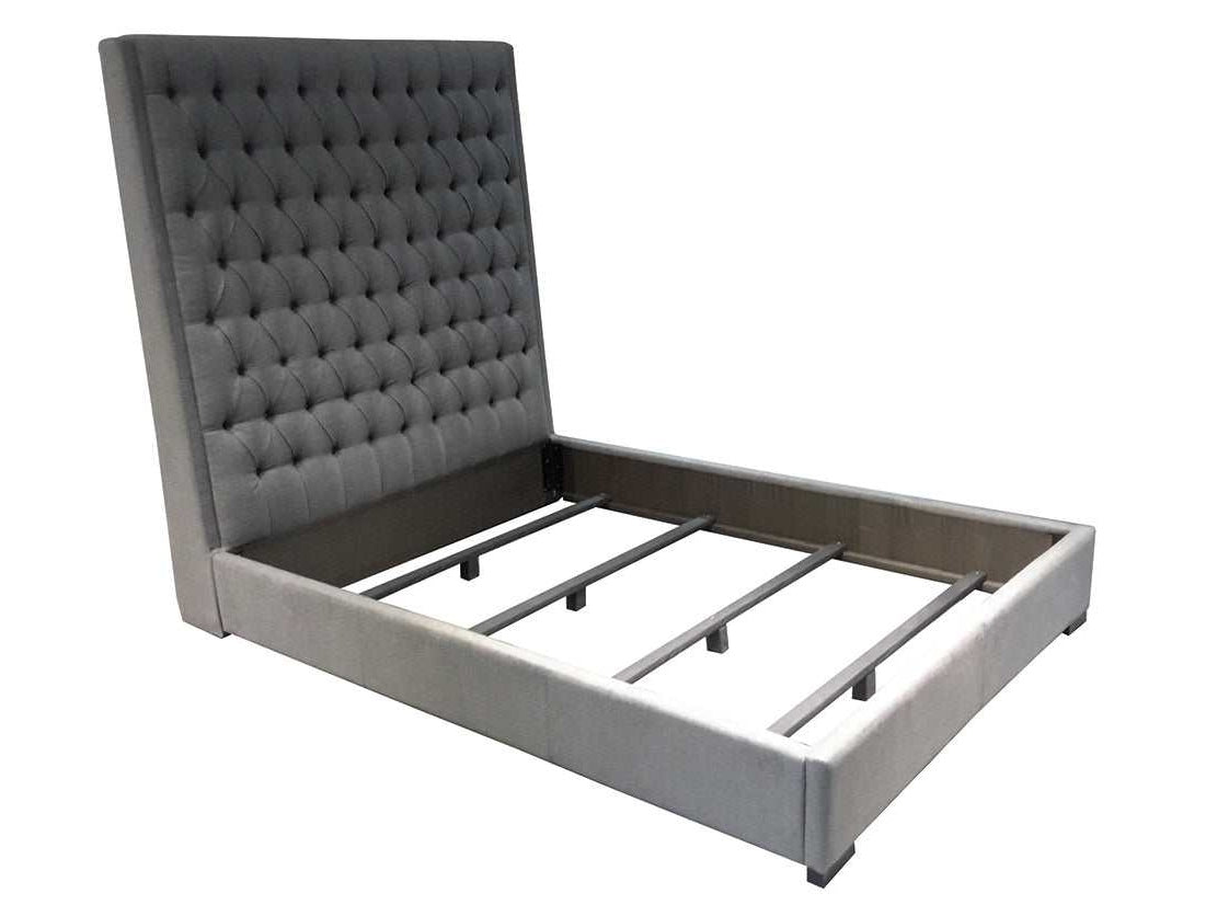 Camille Grey California King Headboard - Ornate Home