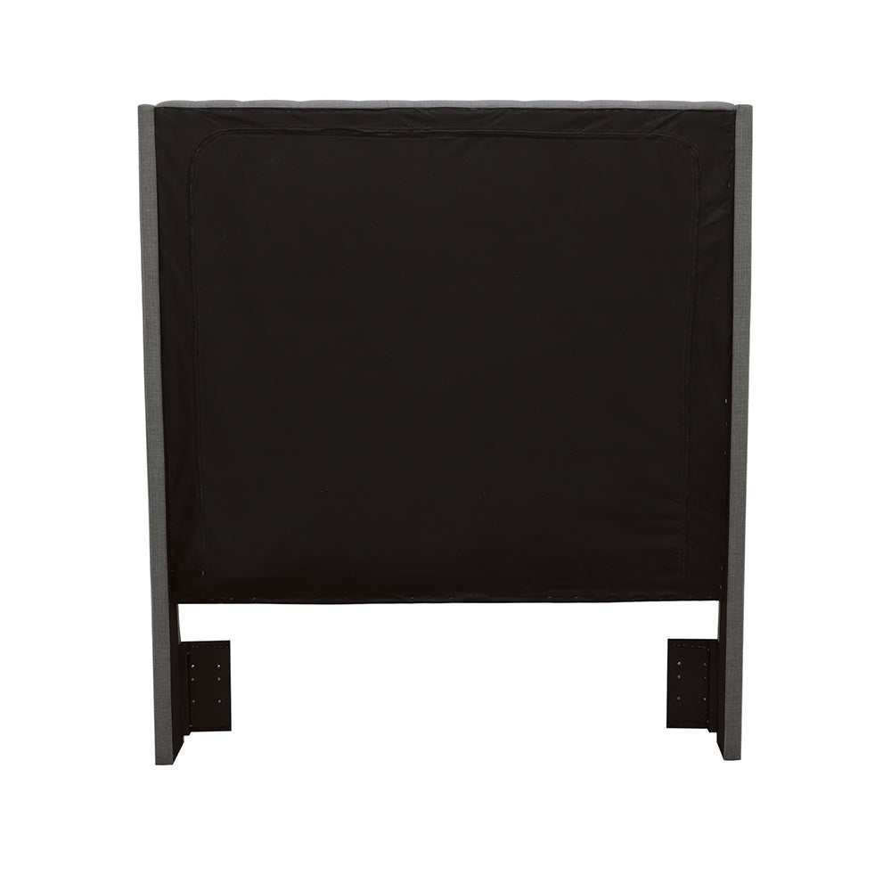 Camille Grey Queen Headboard - Ornate Home
