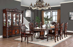 Canyonville Brown Cherry/Dark Brown Arm Chair - Ornate Home