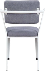 Cargo Gray & White Chair - Ornate Home