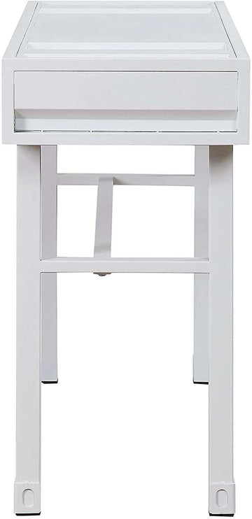 Cargo White Vanity Desk - Ornate Home