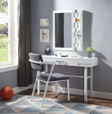 Cargo White Vanity Desk - Ornate Home