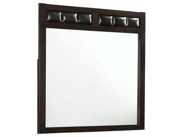 Carlton Cappuccino / Black Twin Bed 4 Pc Set - Ornate Home