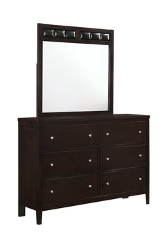 Carlton Cappuccino / Black Twin Bed 5 Pc Set - Ornate Home