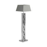 Carmen Silver Floor Lamp - Ornate Home