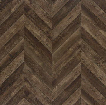 Carolyn Rustic Oak Herringbone Tall Accent Cabinet - Ornate Home
