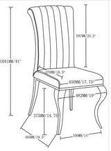 Carone Gray & Chrome Side Chairs (Set of 4) - Ornate Home