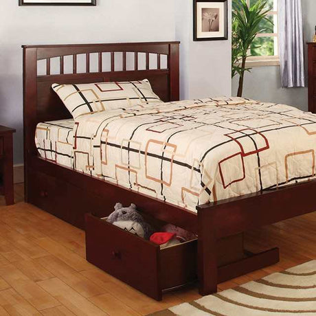 Carus Cherry Twin Bed - Ornate Home