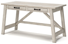 Carynhurst Whitewash 60" Home Office Desk - Ornate Home