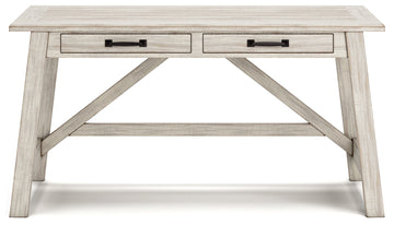 Carynhurst Whitewash 60" Home Office Desk - Ornate Home