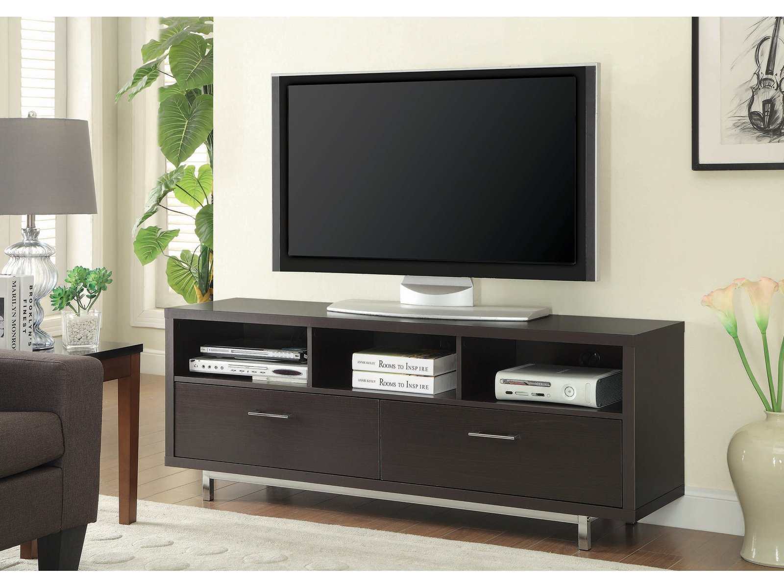 Casey Cappuccino TV Console - Ornate Home