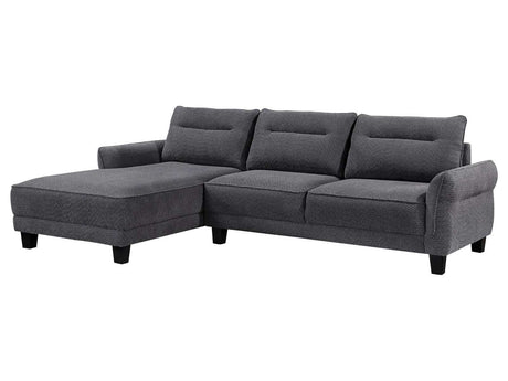 Caspian Grey Sectional - Ornate Home