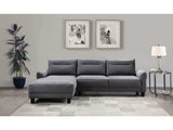 Caspian Grey Sectional - Ornate Home