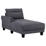 Caspian Grey Sectional - Ornate Home