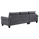 Caspian Grey Sectional - Ornate Home