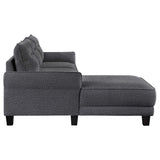 Caspian Grey Sectional - Ornate Home